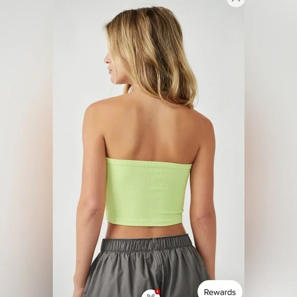 NWT Free People Amelia Bandeau Bra M/L “Tonic” SOLD OUT ONLINE - Picture 3 of 7